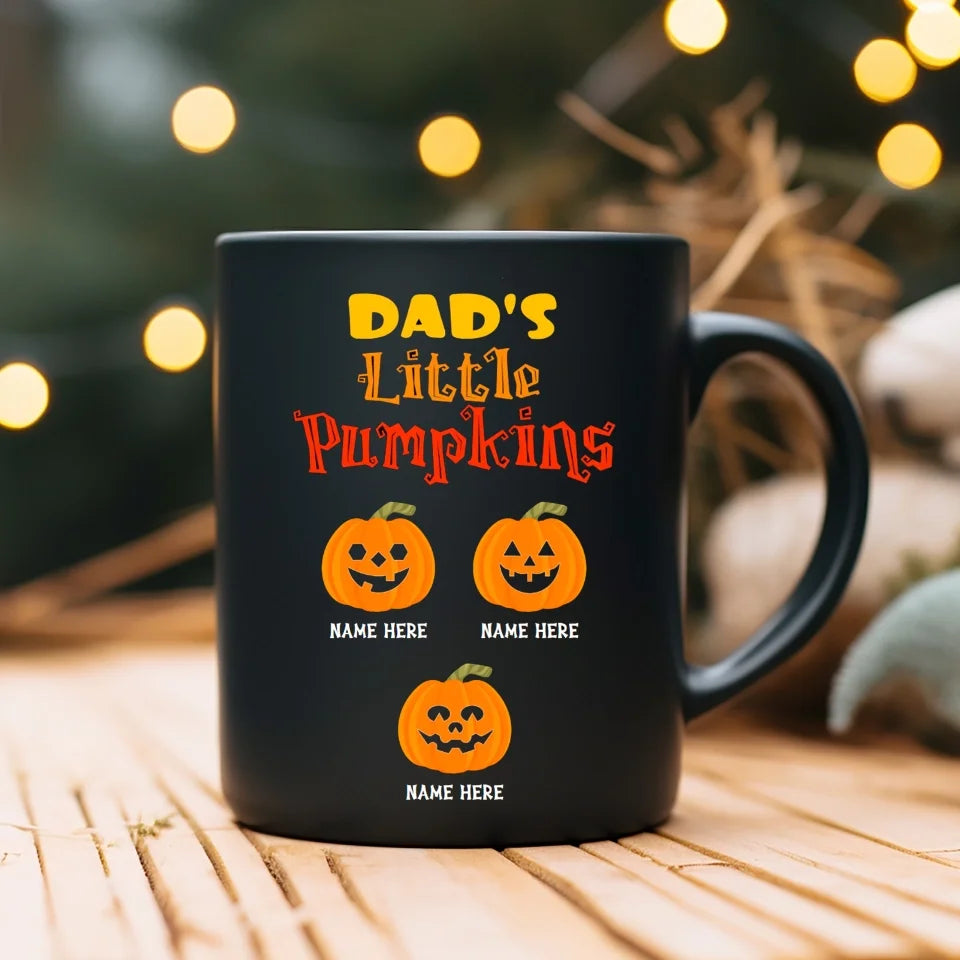 Dad Little Pumpkin Mug